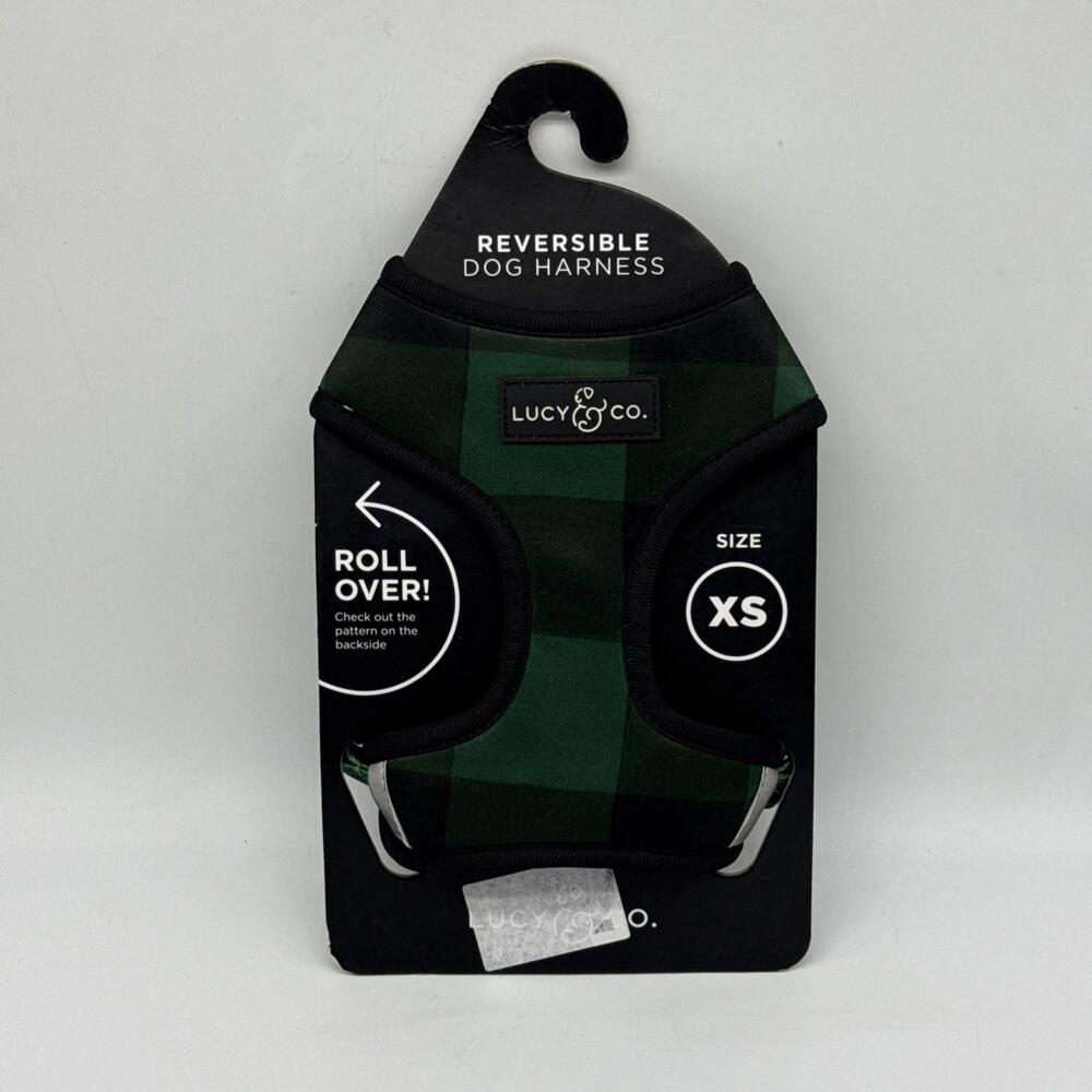 Lucy & Co Dilly Lily Reversible Dog Harness (XS) A-1 Brand New